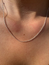 Cadena Ancla 1mm Plata .925