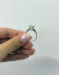 Anillo promesa "Tu y yo" Plata .925