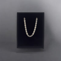 Cadena Valentino GC Diamantada 3 mm Plata ley .925