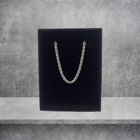 Cadena Valentino GC diamantada 2 milímetros Plata ley .925