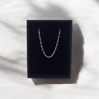 Cadena Singapur 2mm Plata .925