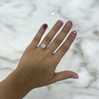 Anillo promesa "Tu y yo" Plata .925