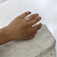 Anillo de promesa "Lo nuestro" Plata .925