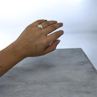 Anillo de promesa "Contigo" Plata .925