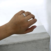 Anillo de promesa "Para siempre" Plata .925
