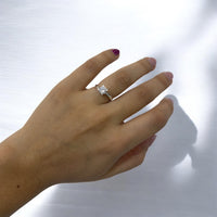 Anillo De Promesa "Siempre juntos" Plata .925