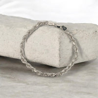 Pulsera Torzal 5mm Plata .925