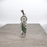 Dije San Judas (4.8 x 1 cm) Plata .925