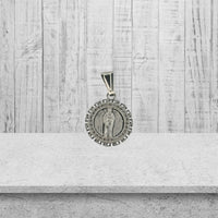 Dije Medalla San Judas (1.6 cm Diámetro) Plata .925