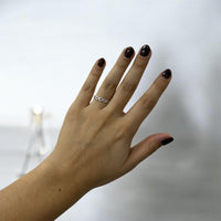 Anillo Argolla Infinitos Plata .925