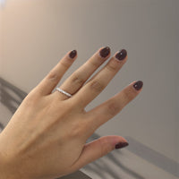 Anillo Churumbela Completa Circonia Plata .925