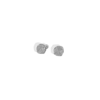 Broquel Arete Recto 5mm Plata .925