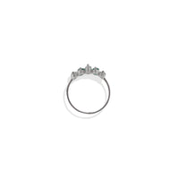 Anillo 4 Circonias Plata .925