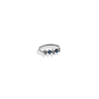 Anillo 4 Circonias Plata .925
