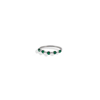 Anillo 5 Circonias Plata .925