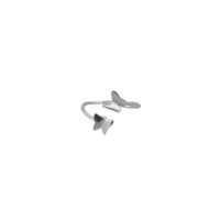 Anillo Ajustable De Mariposa Plata 925