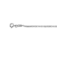 Pulsera Barbada (cubana) 2mm Plata .925