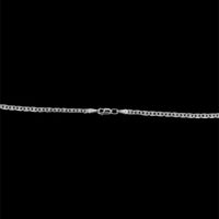 Cadena Valentino GC diamantada 2 milímetros Plata ley .925
