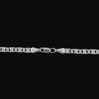 Cadena Valentino GC diamantada 4 milímetros Plata ley .925
