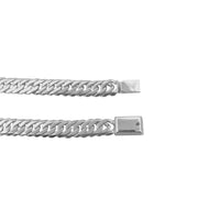 Pulsera Cubana 8mm Plata .925