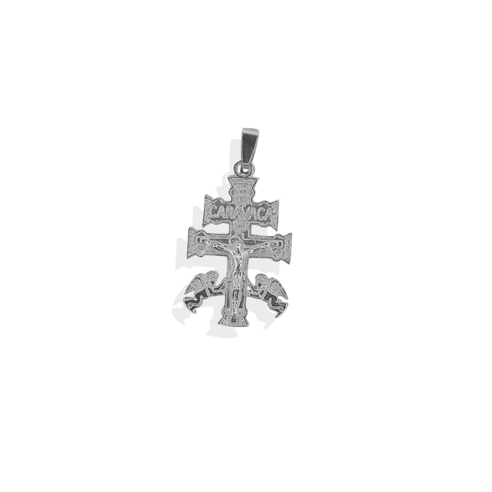 Dije Cruz de Caravaca (3.5 x 1.8 cm) Plata .925
