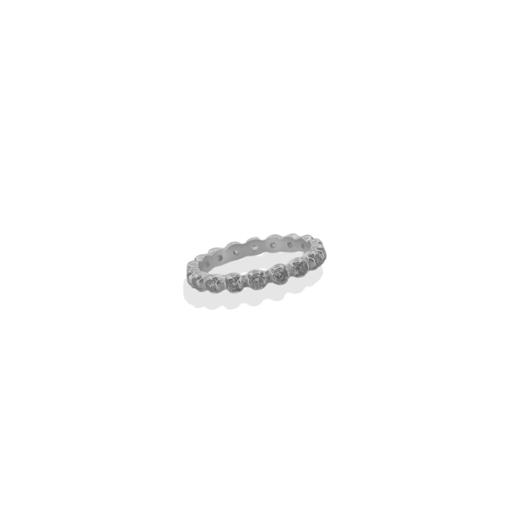 Anillo Churumbela Completa Circonia Plata .925