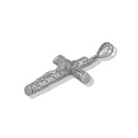 Dije Crucifijo Hueco (5.7 x 2.7 cm) Plata .925