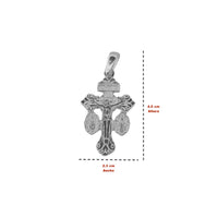 Dije Cruz del Perdón (4.5 x 2.3 cm) Plata .925