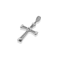 Dije Cruz Toretto (5.1 x 2.8 cm) Plata .925