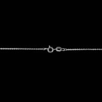 Cadena Espiga 1mm De Plata .925