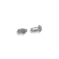 Huggie Circonia Marquise Plata .925