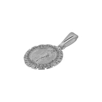 Dije Medalla San Judas (2 cm Diámetro) Plata .925