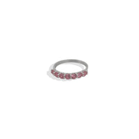 Anillo Montura Corazón Plata .925