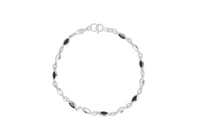 Pulsera Circonia Semilla Plata 925