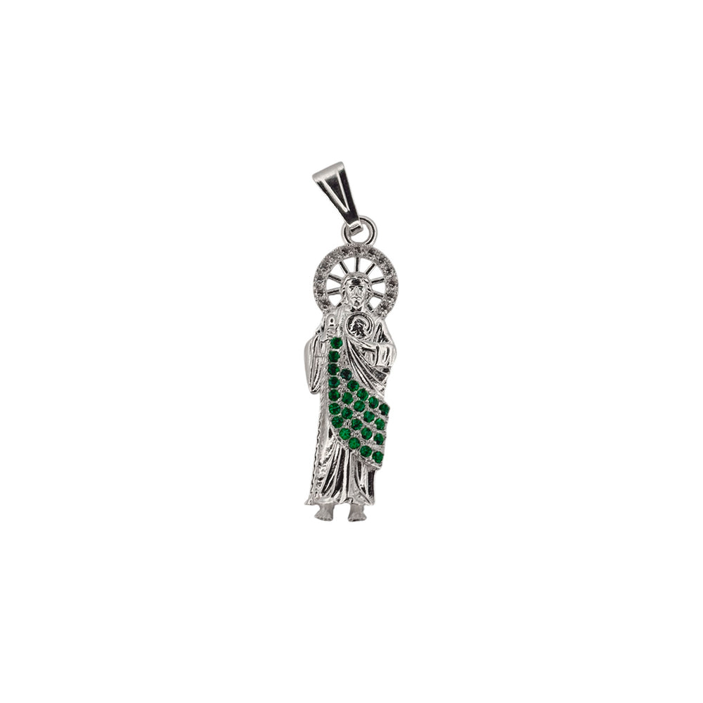 Dije San Judas (4.8 x 1 cm) Plata .925