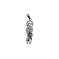 Dije San Judas (4.8 x 1 cm) Plata .925