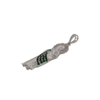 Dije San Judas (6 x 1.2 cm) Plata .925