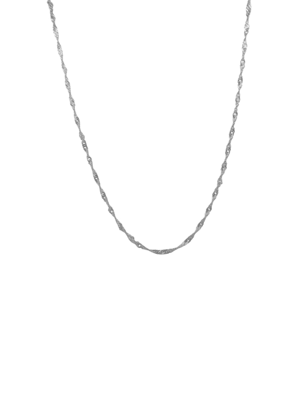Cadena Singapur 2mm Plata .925