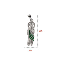 Dije San Judas (5 x 1.3 cm) Plata .925