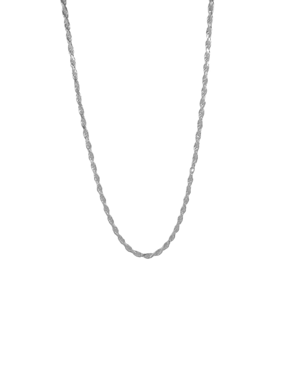 Cadena Torzal 3mm Plata .925