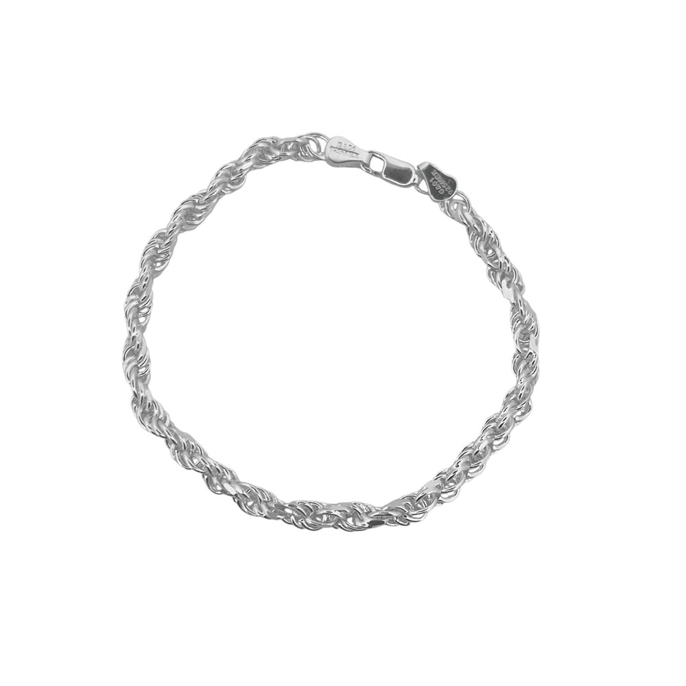 Pulsera Torzal 5mm Plata .925