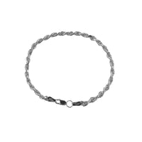 Pulsera Torzal 3mm Plata .925