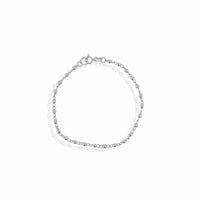 Pulsera Viviana Bola Lisa 3mm Plata .925