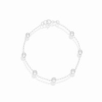 Pulsera Viviana Bola 5mm Lisa Plata .925